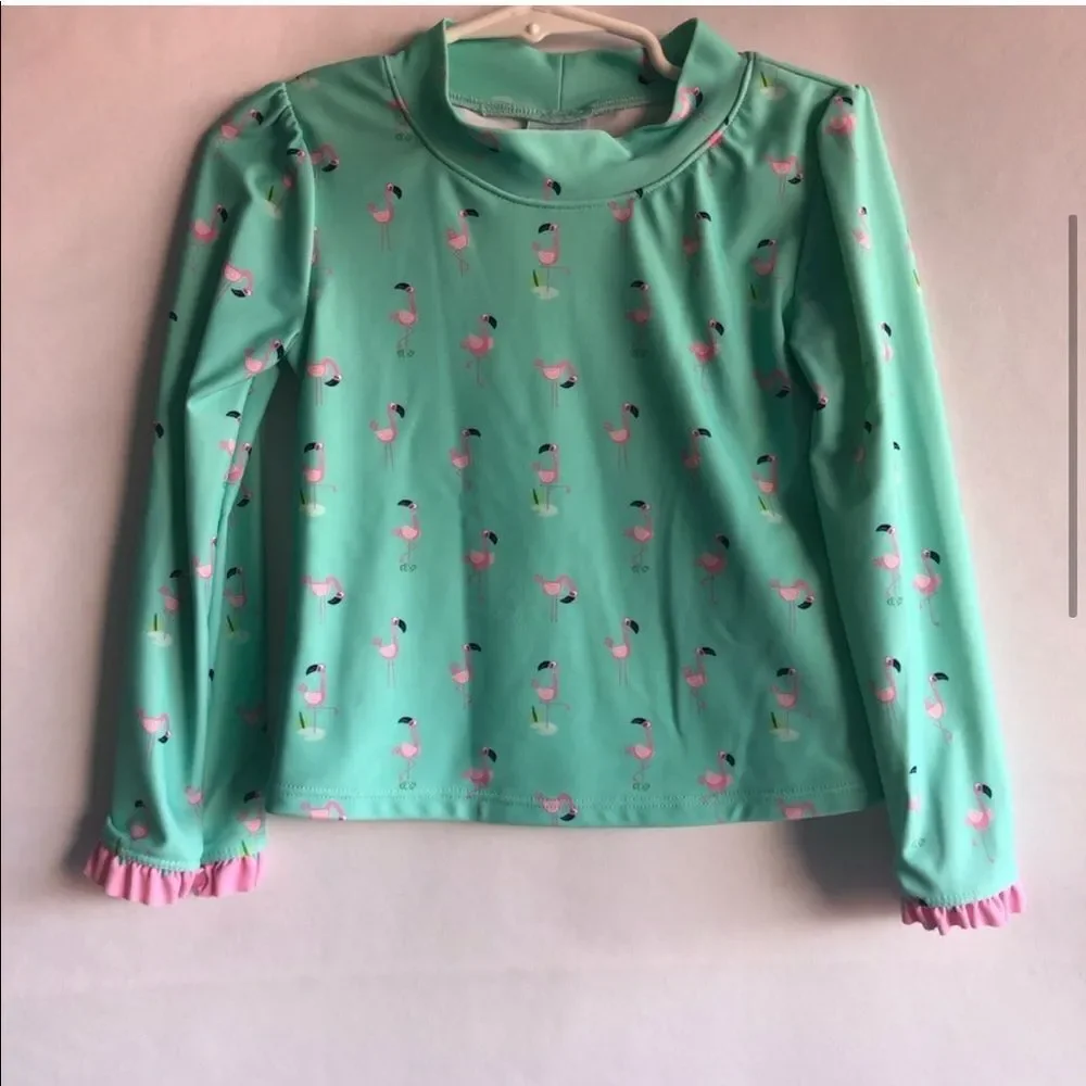 Kiko & Max Flamingo Swim Top